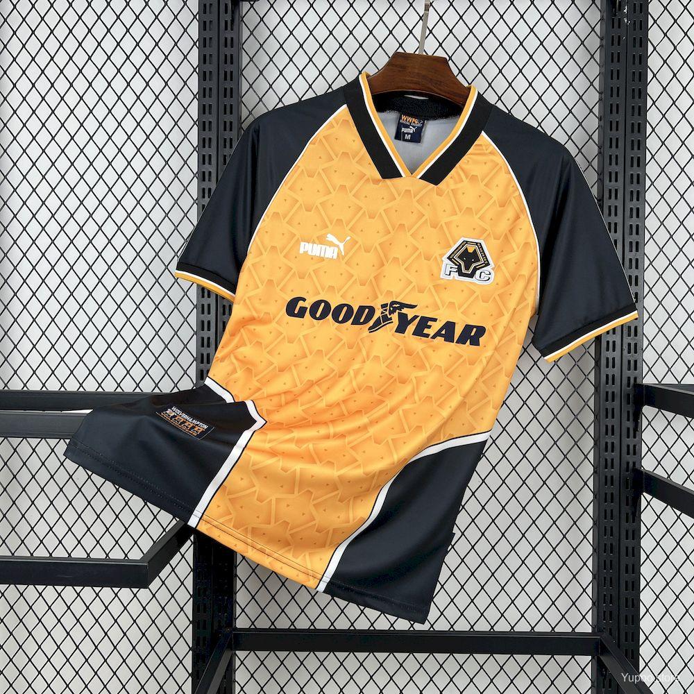 Camiseta de fútbol Wolves 1996/98 LOCAL MANGA CORTA VERSION FAN